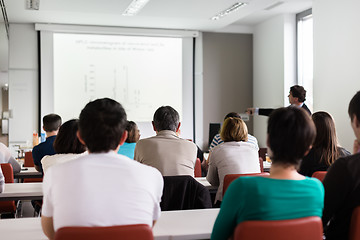 Image showing Lecture at university.