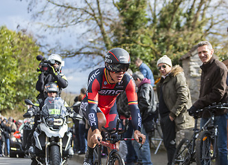 Image showing The Cyclist Philippe Gilbert - Paris-Nice 2016