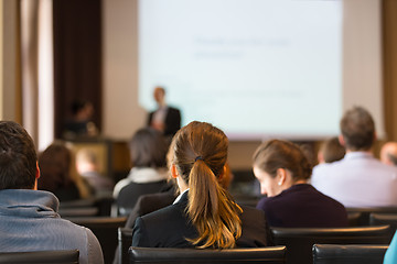 Image showing Audience in the lecture hall.