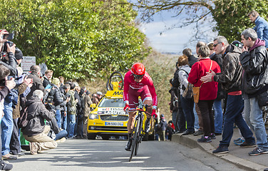 Image showing The Cyclist Sergey Lagutin - Paris-Nice 2016