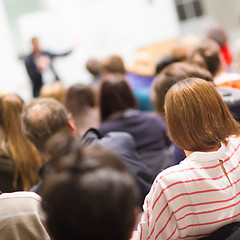 Image showing Lecture at university.