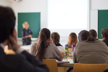 Image showing Lecturer at university.