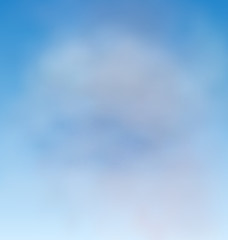 Image showing Background Blue Sky and Clouds