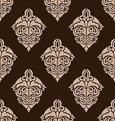 Image showing Damask Seamless Ornate Pattern