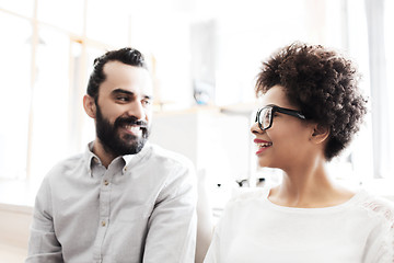 Image showing happy creative team in office