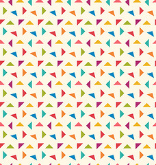 Image showing  Seamless Pattern with Colorful Geometric Objects