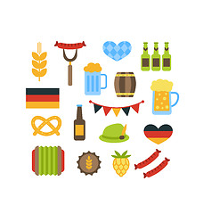 Image showing Oktoberfest Symbols