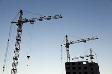 Image showing construction of a new home