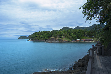 Image showing Way to Bang Bao Cliff