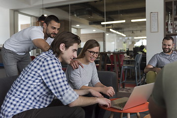 Image showing team meeting and brainstorming