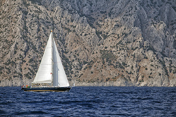 Image showing Yachting in Turkey