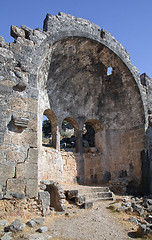 Image showing Ruins of the St. Nicholas church, Turkey