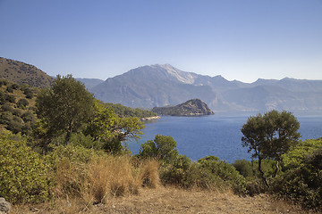 Image showing Scenic bay near Marmaris, Turkey