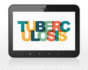 Image showing Health concept: Tablet Pc Computer with Tuberculosis on  display