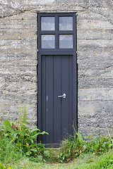 Image showing Weathered old door 