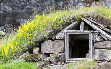 Image showing Abandoned Icelandic houses