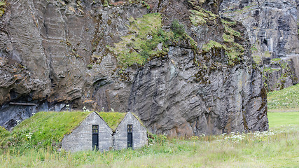 Image showing Abandoned Icelandic houses