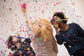 Image showing confetti party