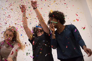 Image showing confetti party