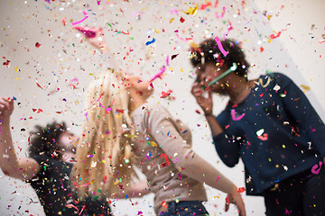 Image showing confetti party