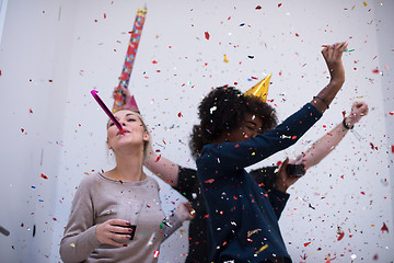 Image showing confetti party