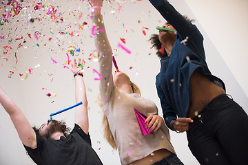 Image showing confetti party