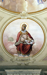 Image showing Saint Ambrose