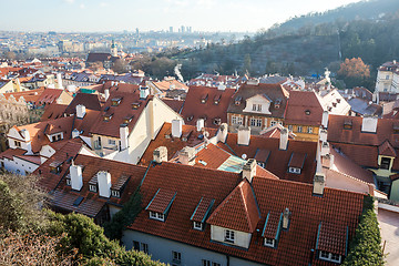 Image showing December advent Prague cityscape photo