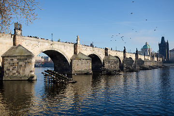 Image showing Famous Charles Bridge, Prague, Czech Republic