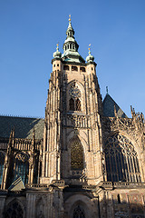 Image showing st. vitus cathedral in prague czech republic 