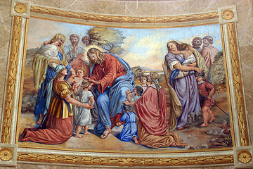 Image showing Jesus, Friend of Little Children