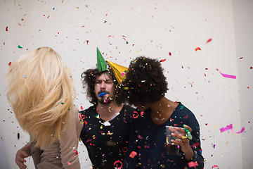 Image showing confetti party