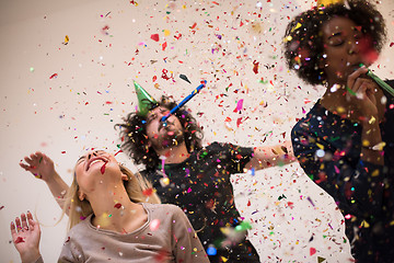Image showing confetti party