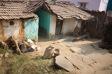 Image showing Poor Indian household (farm) 6. Andhra Pradesh, Anantapur