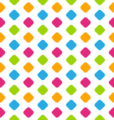 Image showing Seamless Geometric Pattern, Colorful Kid Pattern