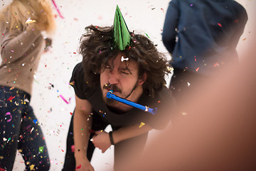 Image showing confetti party