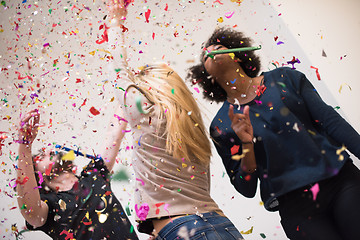 Image showing confetti party