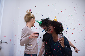 Image showing confetti party