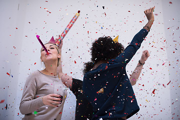 Image showing confetti party