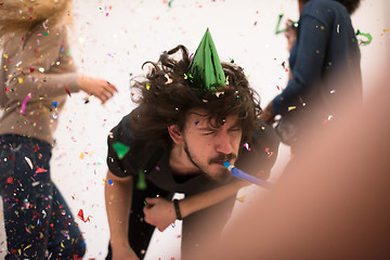 Image showing confetti party