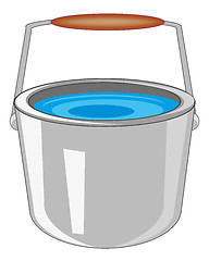 Image showing Pail with water