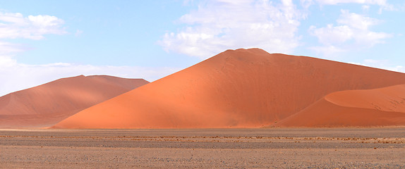 Image showing sand dunes