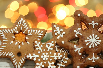 Image showing Gingerbread cookies