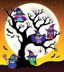 Image showing Owl witches theme image 4