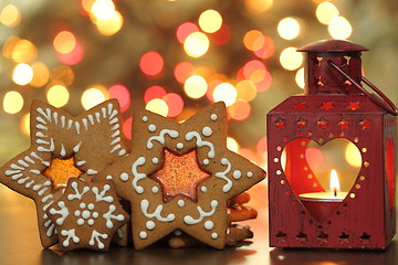 Image showing Gingerbread cookies