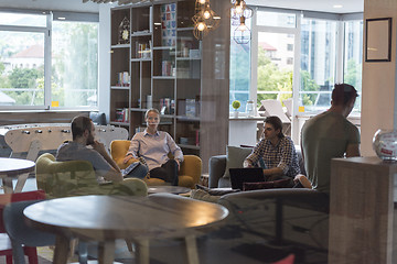 Image showing team meeting and brainstorming