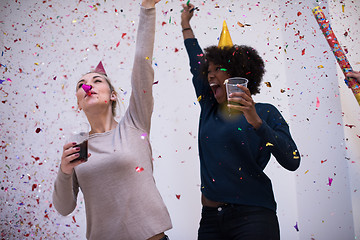 Image showing confetti party