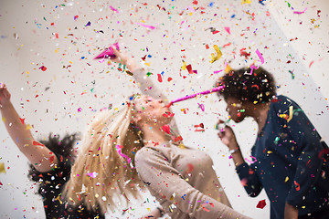 Image showing confetti party