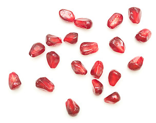 Image showing pomegranate seeds