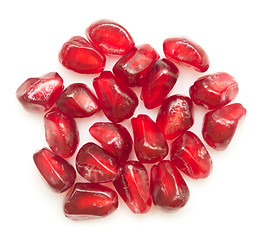 Image showing pomegranate seeds